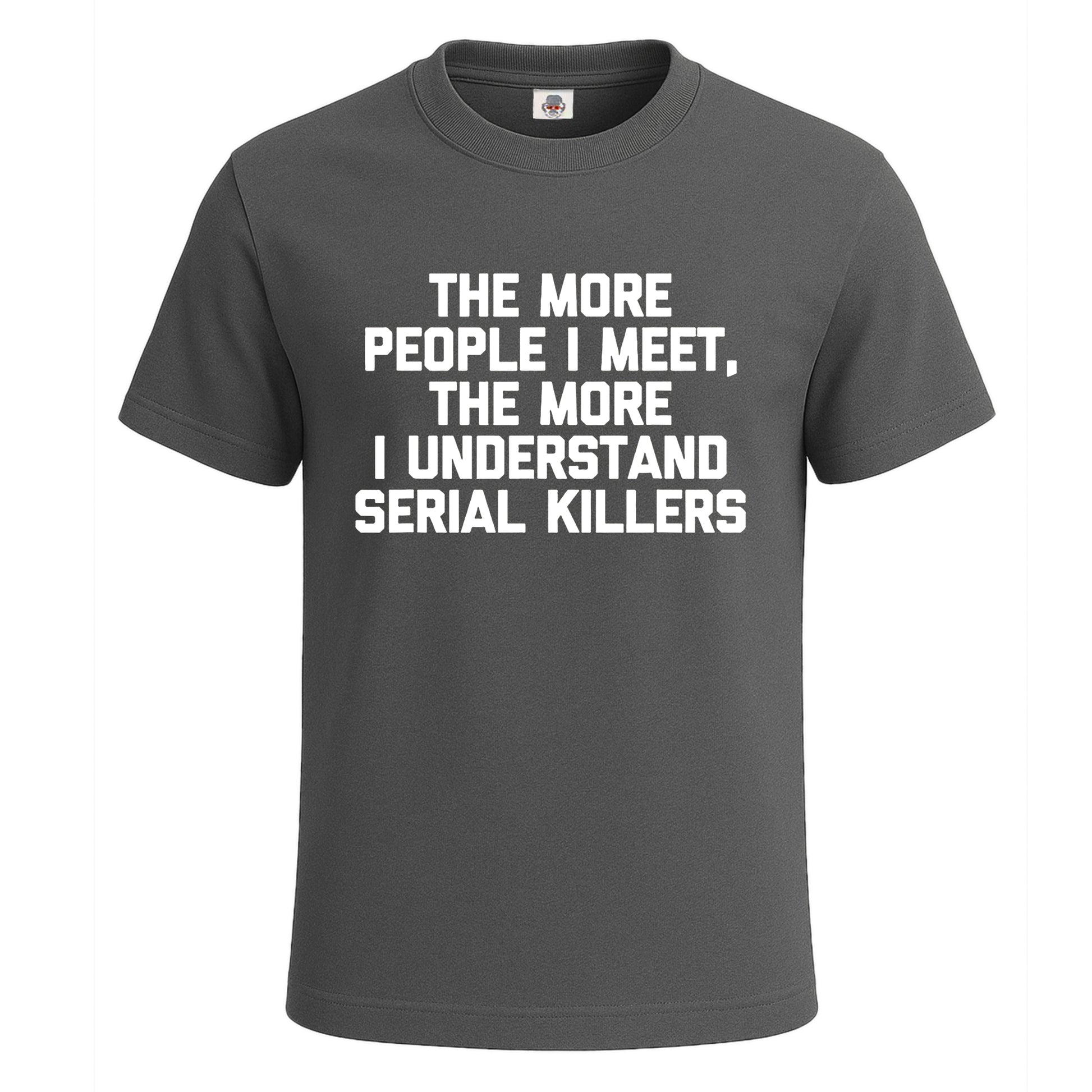 The More People | T-Shirt For Men's Charcoal The More People | T-Shirt For Men's