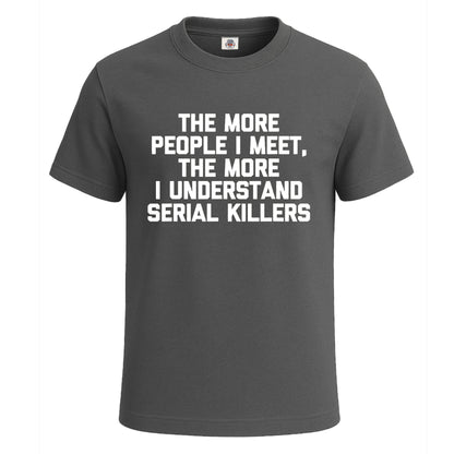 The More People | T-Shirt For Men's Charcoal The More People | T-Shirt For Men's