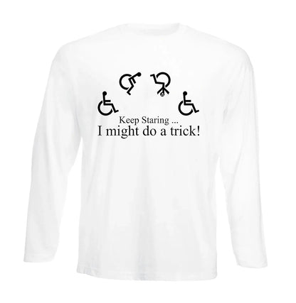 Keep Staring  | Men's Long SleevE