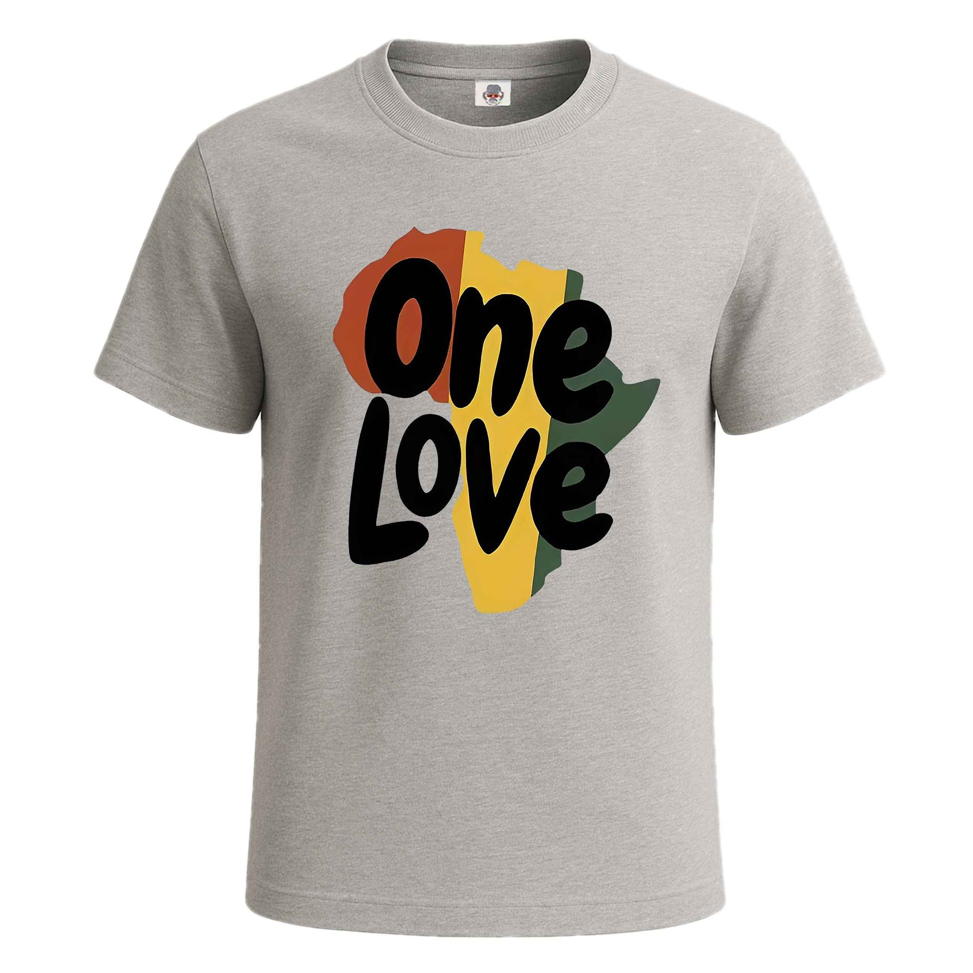 One Love Letter Print | T-Shirt For Men's SPORT GREY T-SHIRT One Love Letter Print | T-Shirt For Men's