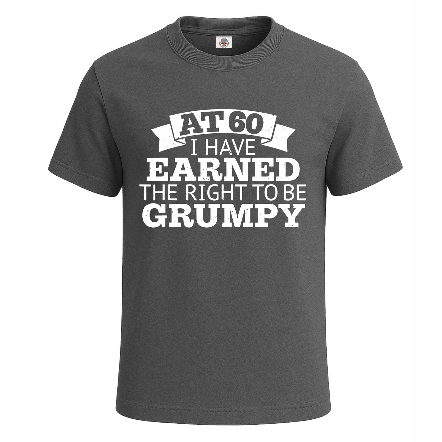 60Th Birthday T 60 | T-Shirt For Men's Charcoal 60Th Birthday T 60 | T-Shirt For Men's