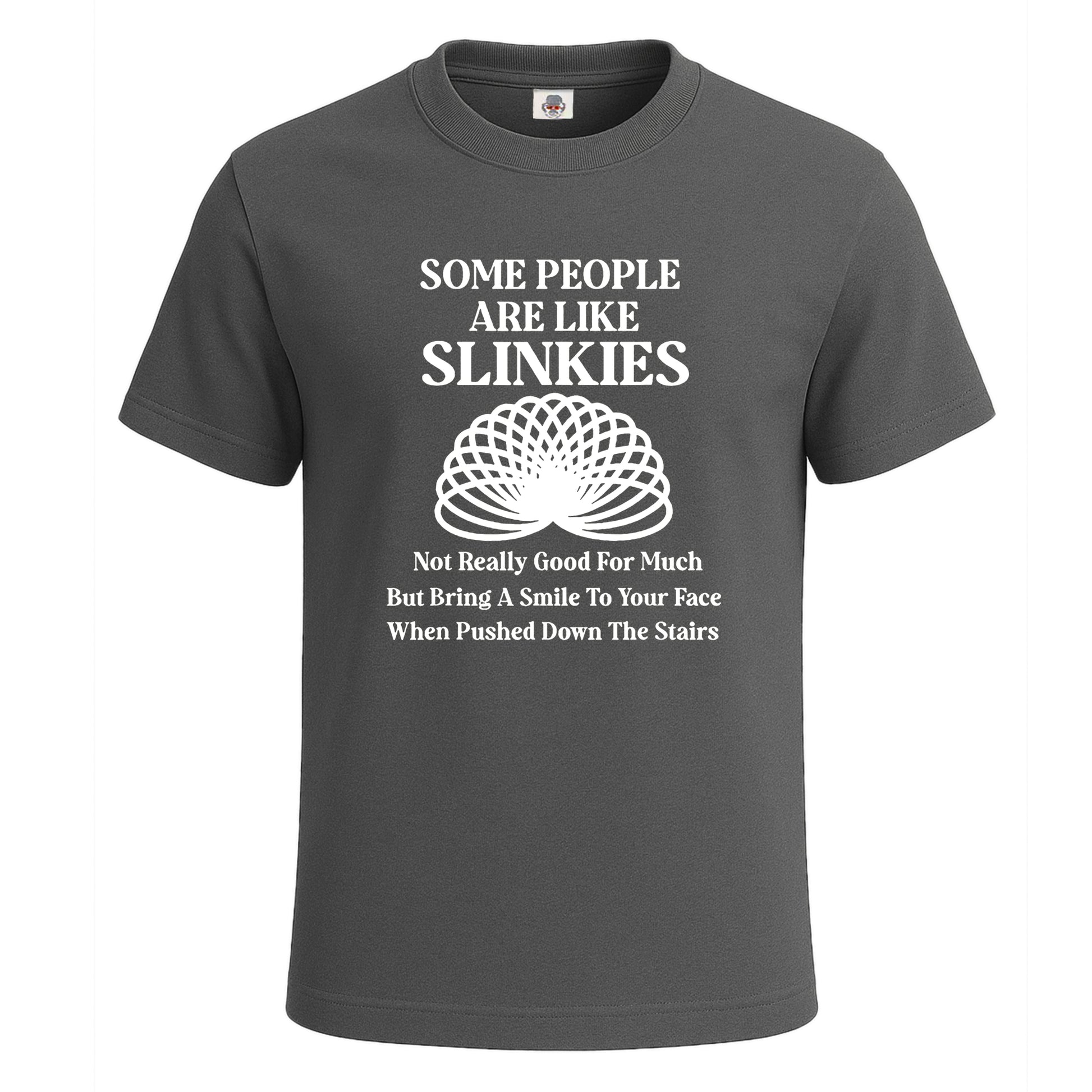 Some people are like | T-Shirt For Men's Charcoal Some people are like | T-Shirt For Men's