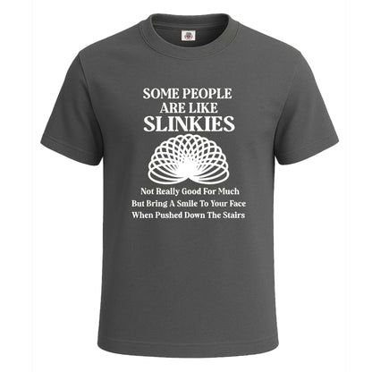 Some people are like | T-Shirt For Men's Charcoal Some people are like | T-Shirt For Men's