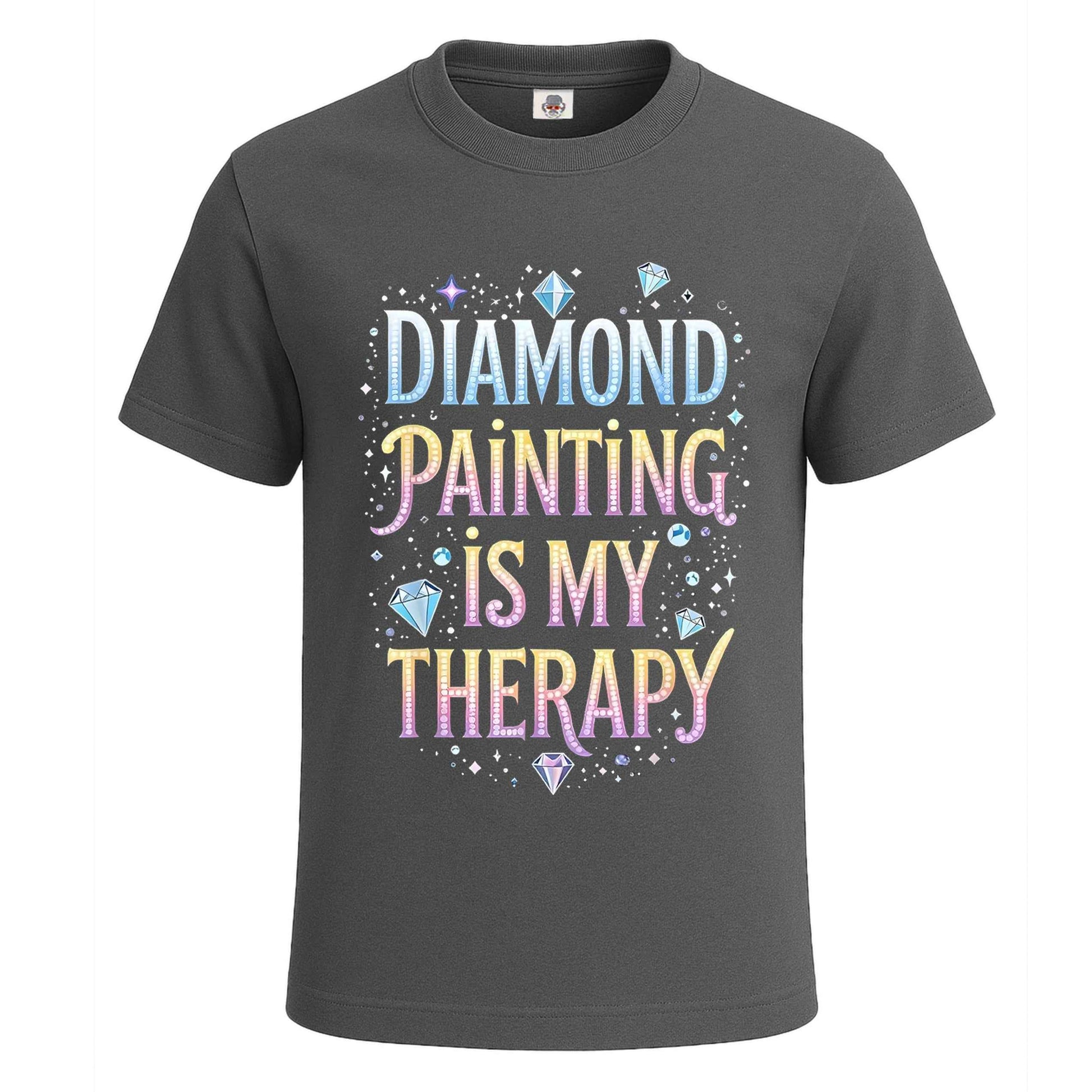 Diamond Painting is My | T-Shirt For Men's Charcoal Diamond Painting is My | T-Shirt For Men's