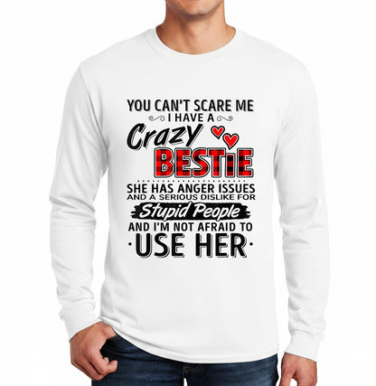 You Can't Scare Me | Men's Long Sleeve