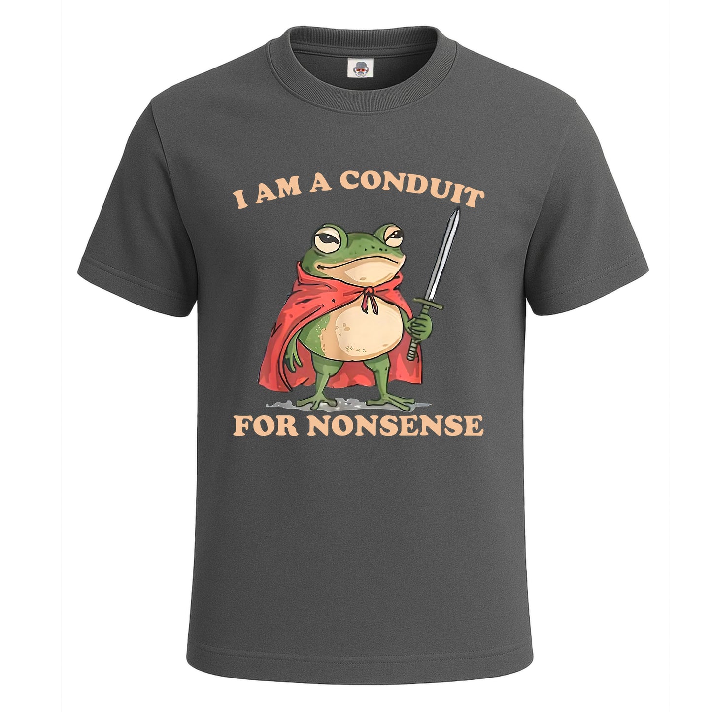 I Am A Conduit For | T-Shirt For Men's Charcoal I Am A Conduit For | T-Shirt For Men's