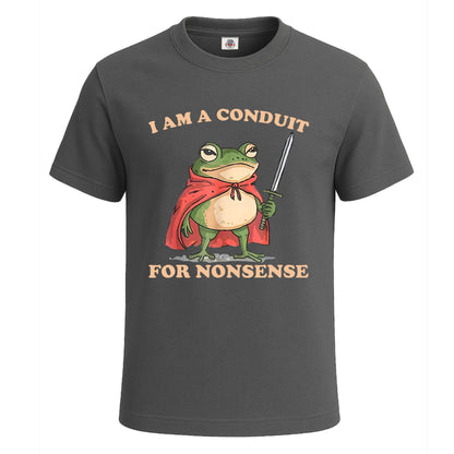 I Am A Conduit For | T-Shirt For Men's Charcoal I Am A Conduit For | T-Shirt For Men's