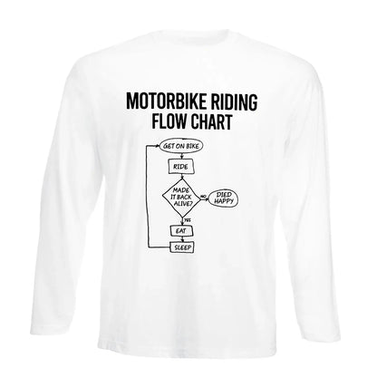 Motorbike Riding | Men's Long Sleeve