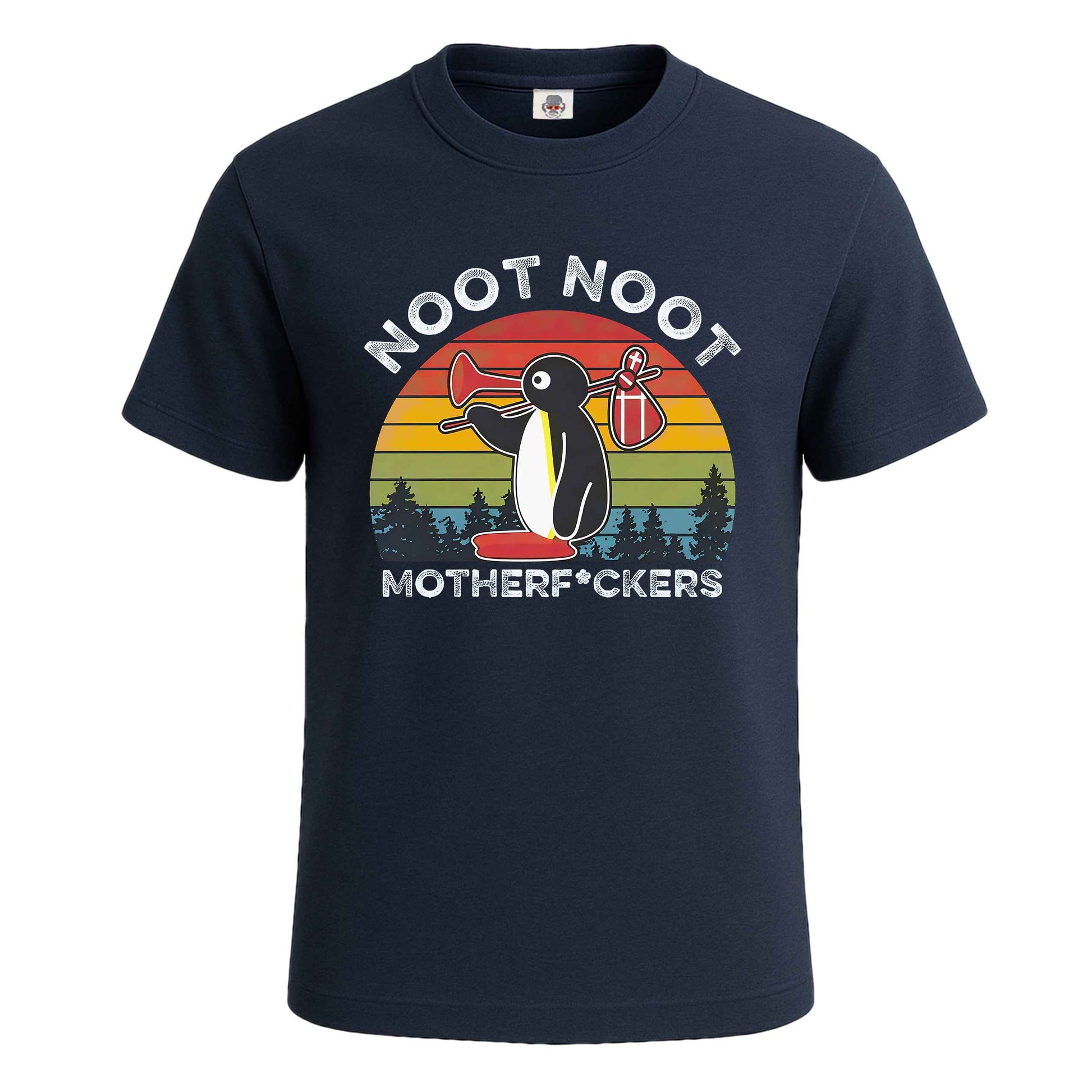 SUNCE Pingu Noot | T-Shirt For Men's NAVY T-SHIRT SUNCE Pingu Noot | T-Shirt For Men's