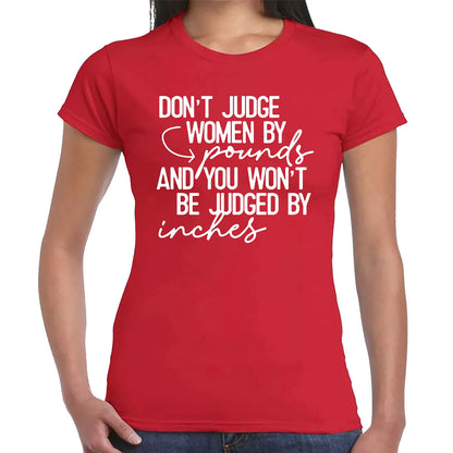 DON'T JUDE WOMEN | LADIES T-SHIRT