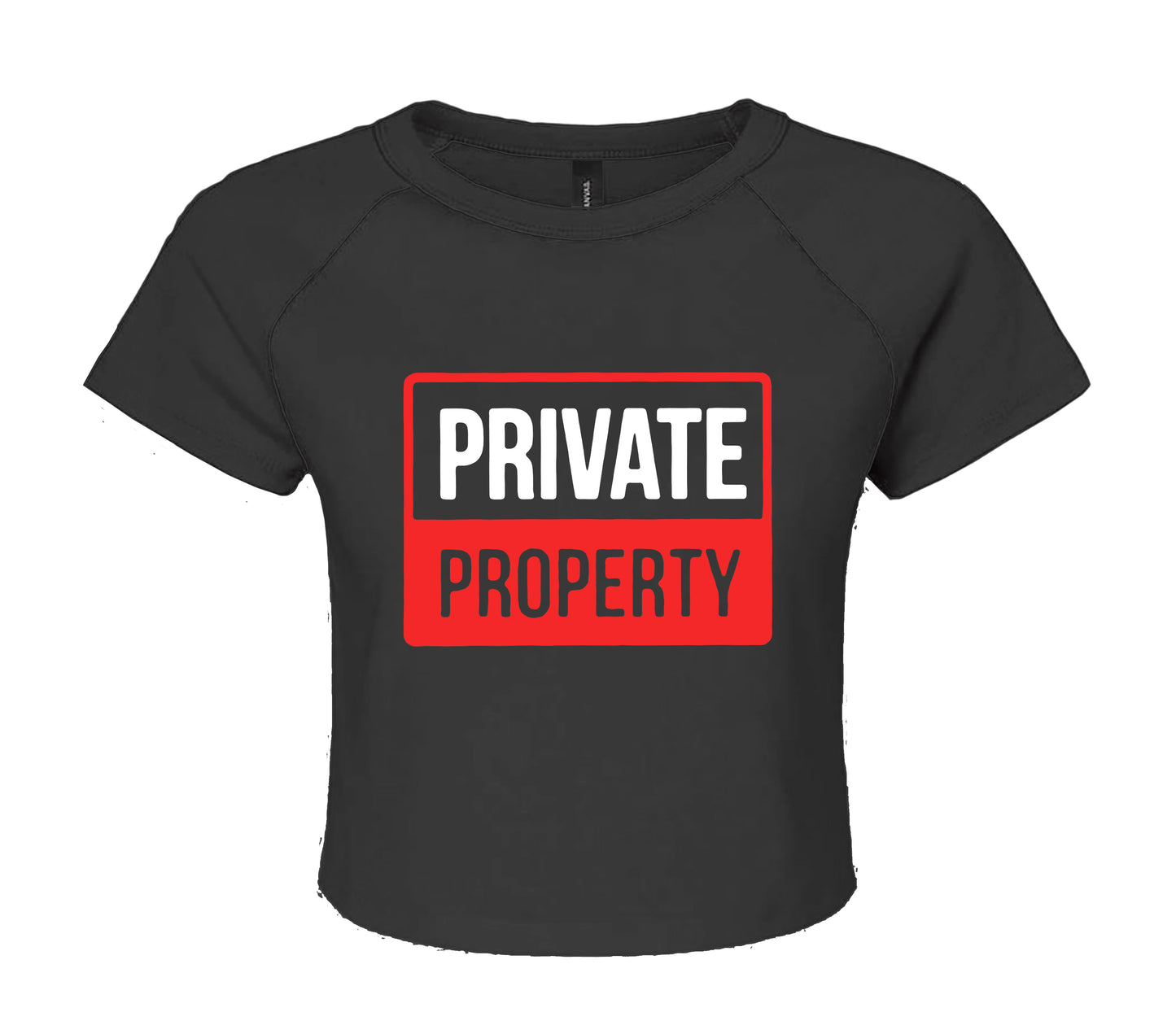 PRIVATE PROPERTY | LADIES CROP TOP