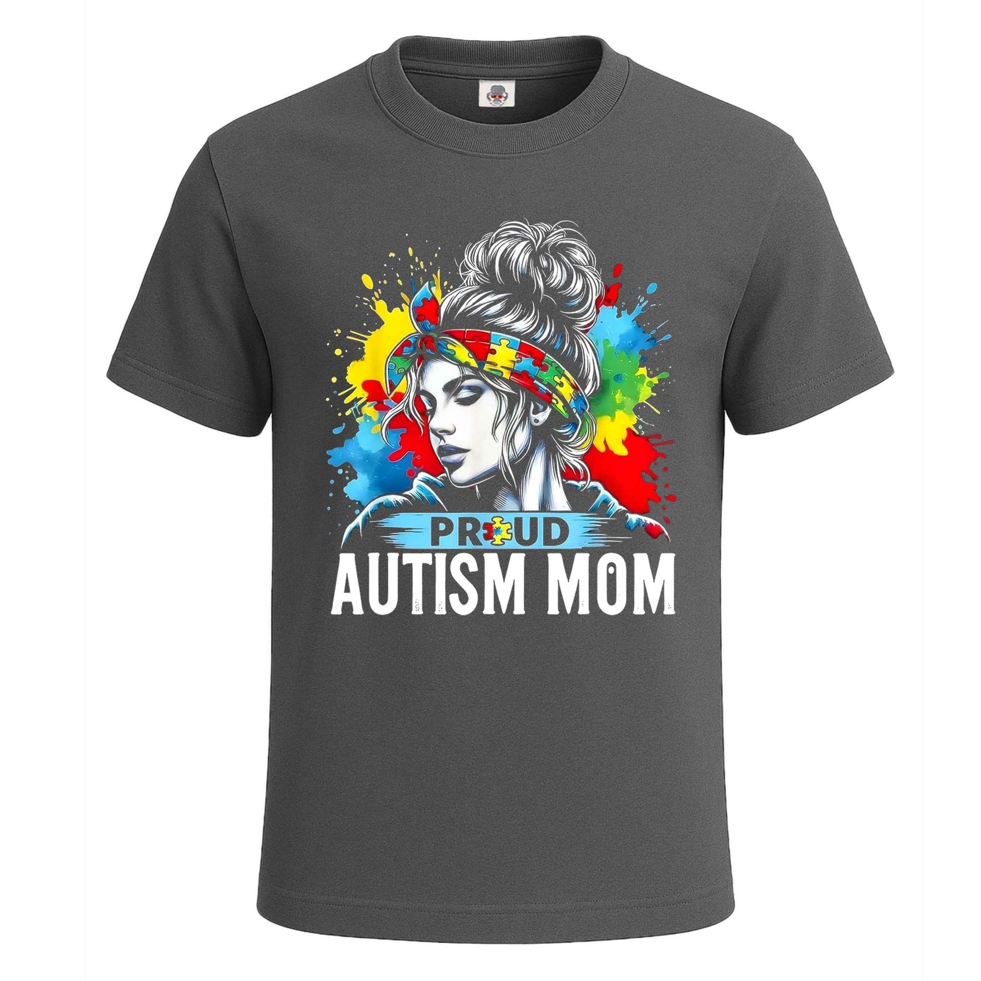 Proud Autism Mom | T-Shirt For Men's Charcoal Proud Autism Mom | T-Shirt For Men's