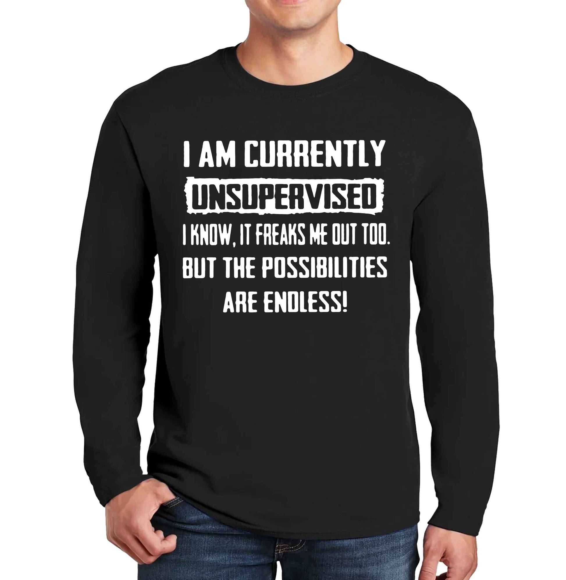 I Am Currently | Men's Long Sleeve