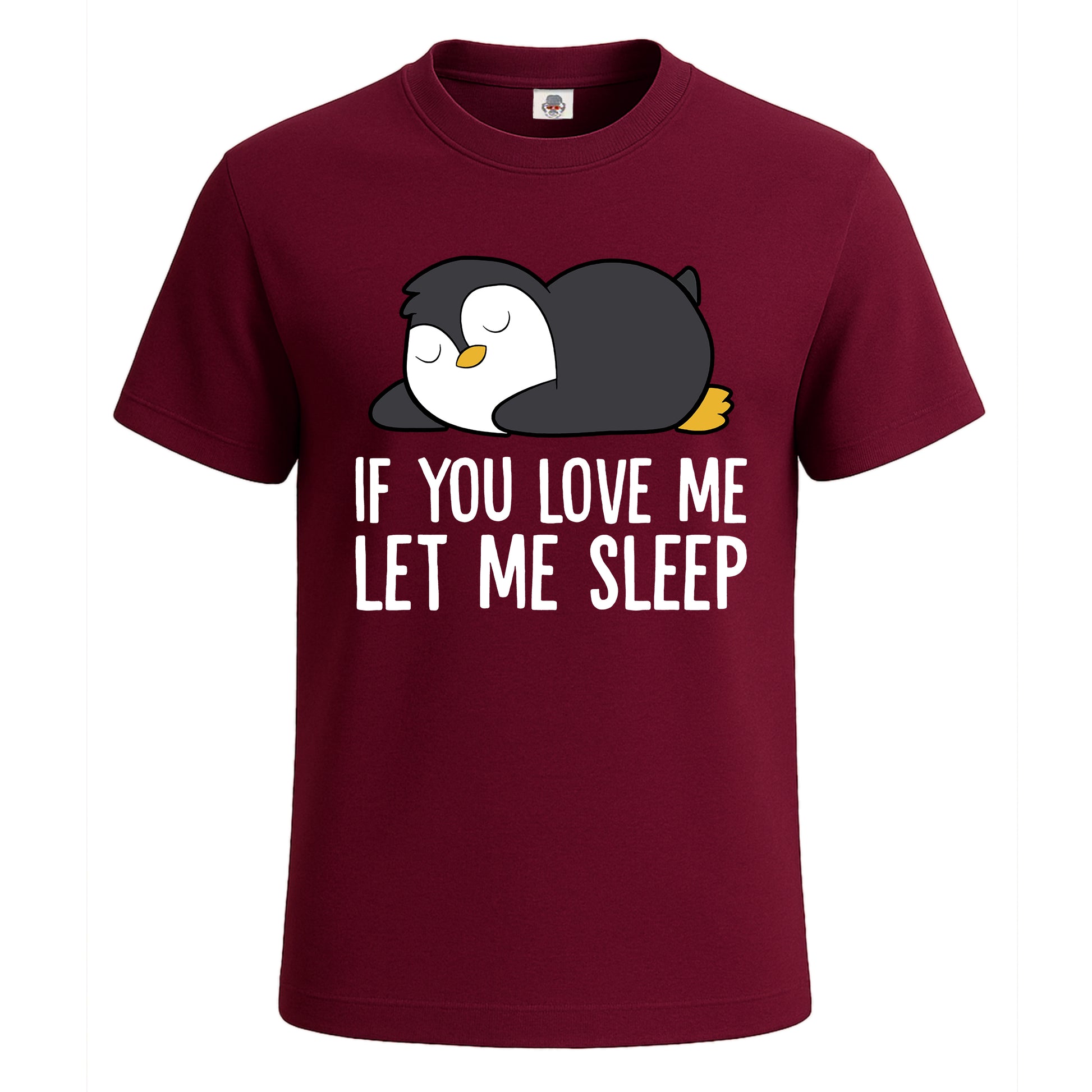 If You Love Me Let | T-Shirt For Men's Maroon If You Love Me Let | T-Shirt For Men's