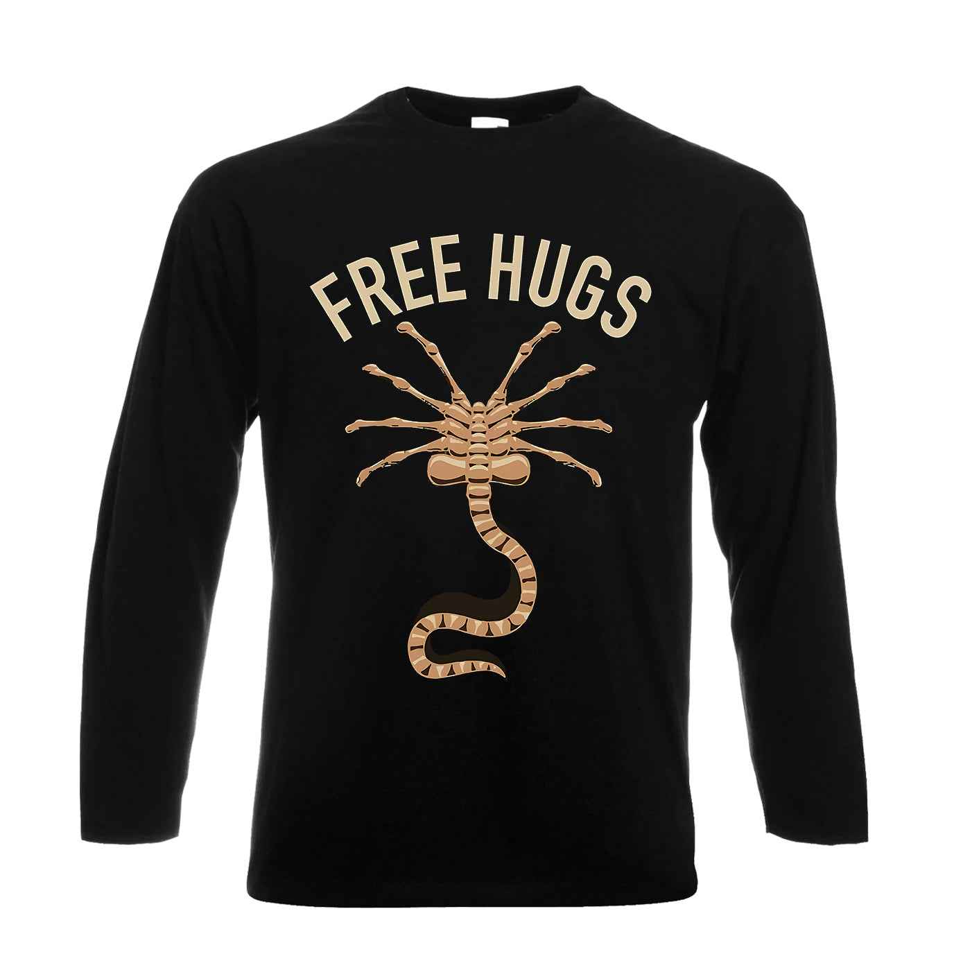 Alien Facehugger Free| Men's Long Sleeve Alien Facehugger Free| Men's Long Sleeve