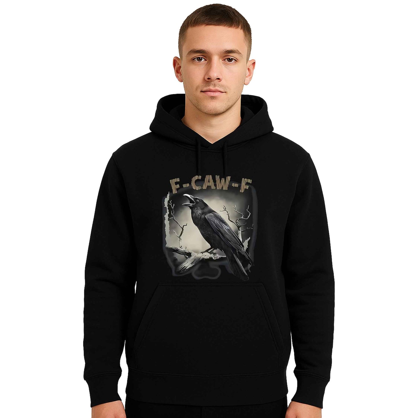 Black Crow F-Caw-F | Hoody For Men's