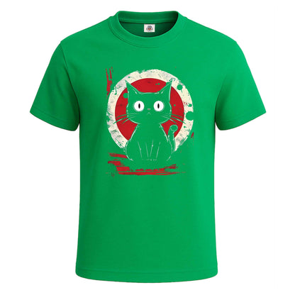 Anime Black Cat |T-Shirt For Men's