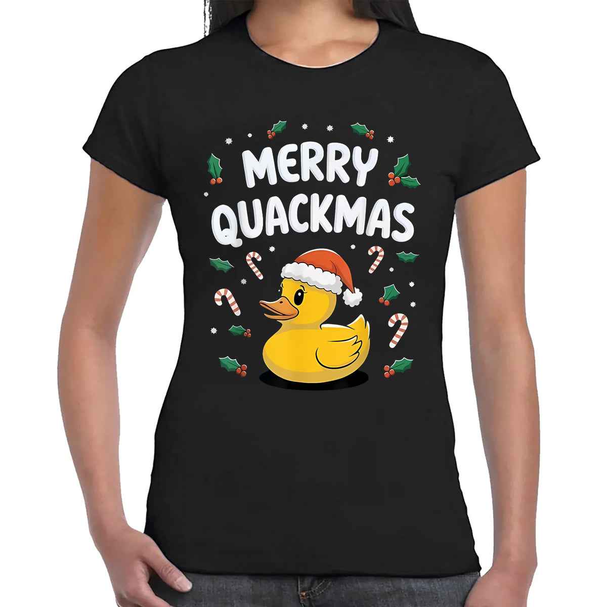Merry Quackmas | LADIES T-SHIRT