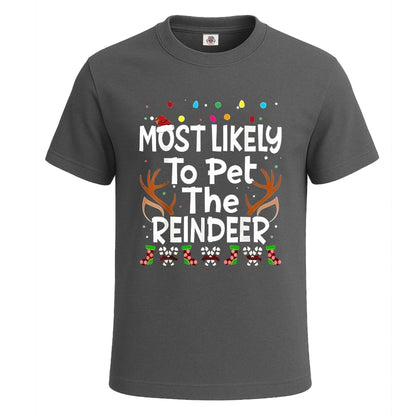 Most Likely To Pet |T-Shirt For Men's