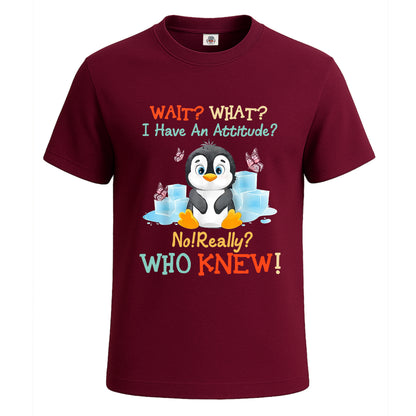 Wait What I Have An | T-Shirt For Men's Maroon Wait What I Have An | T-Shirt For Men's