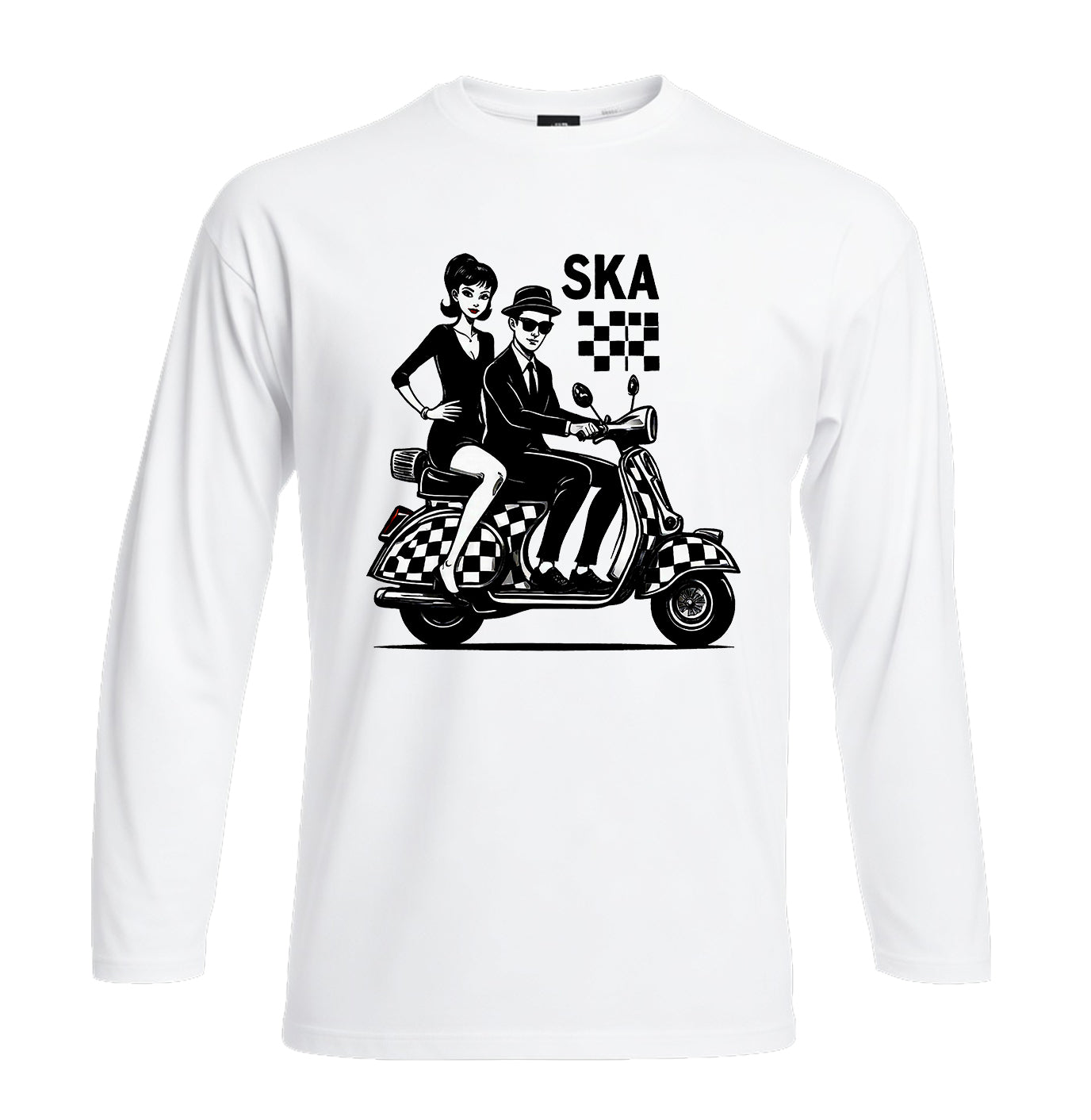 SKA Scooter Ride | Men's Long Sleeve SKA Scooter Ride | Men's Long Sleeve