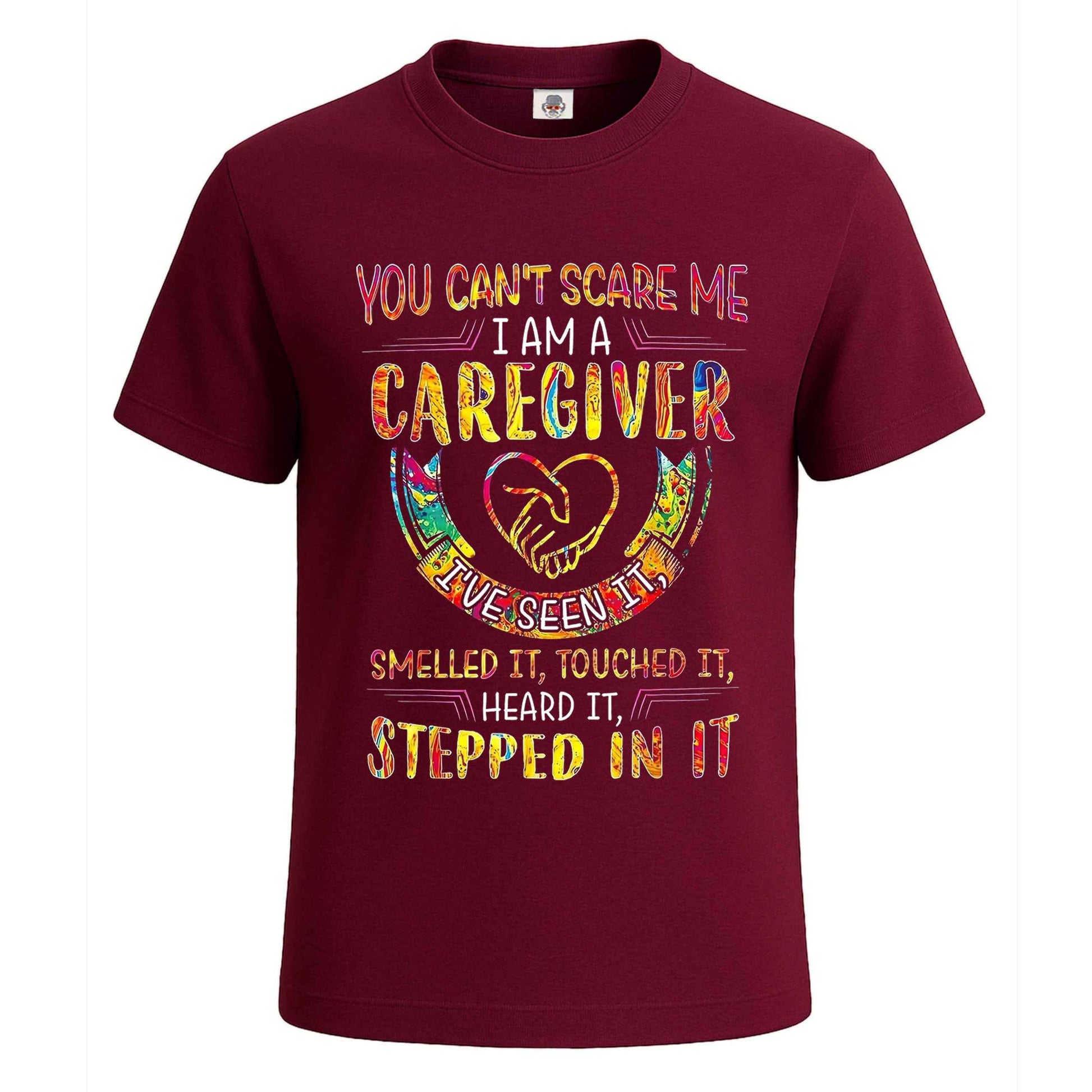You Can't Scare Me | T-Shirt For Men's Maroon You Can't Scare Me | T-Shirt For Men's