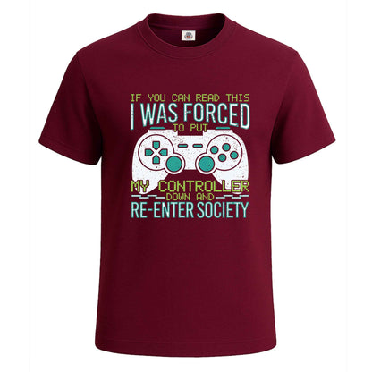 If You Can Read This | T-Shirt For Men's Maroon If You Can Read This | T-Shirt For Men's
