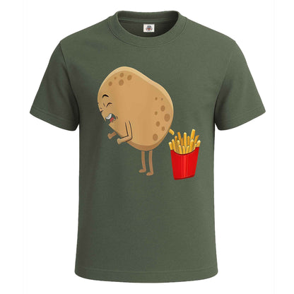 Potato Pooping Fries | T-Shirt For Men's