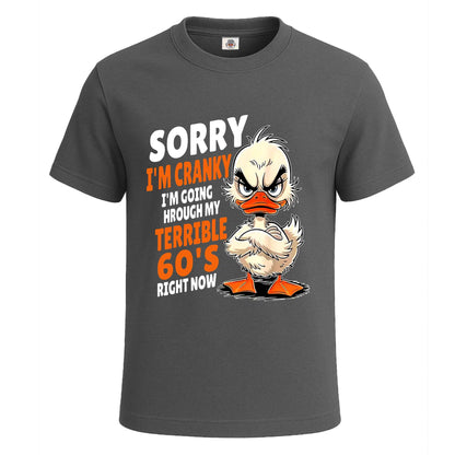 Sorry I'm Cranky | T-Shirt For Men's