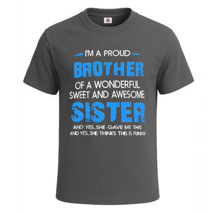 I'M A PROUD BROTHER |T-Shirt For Men's