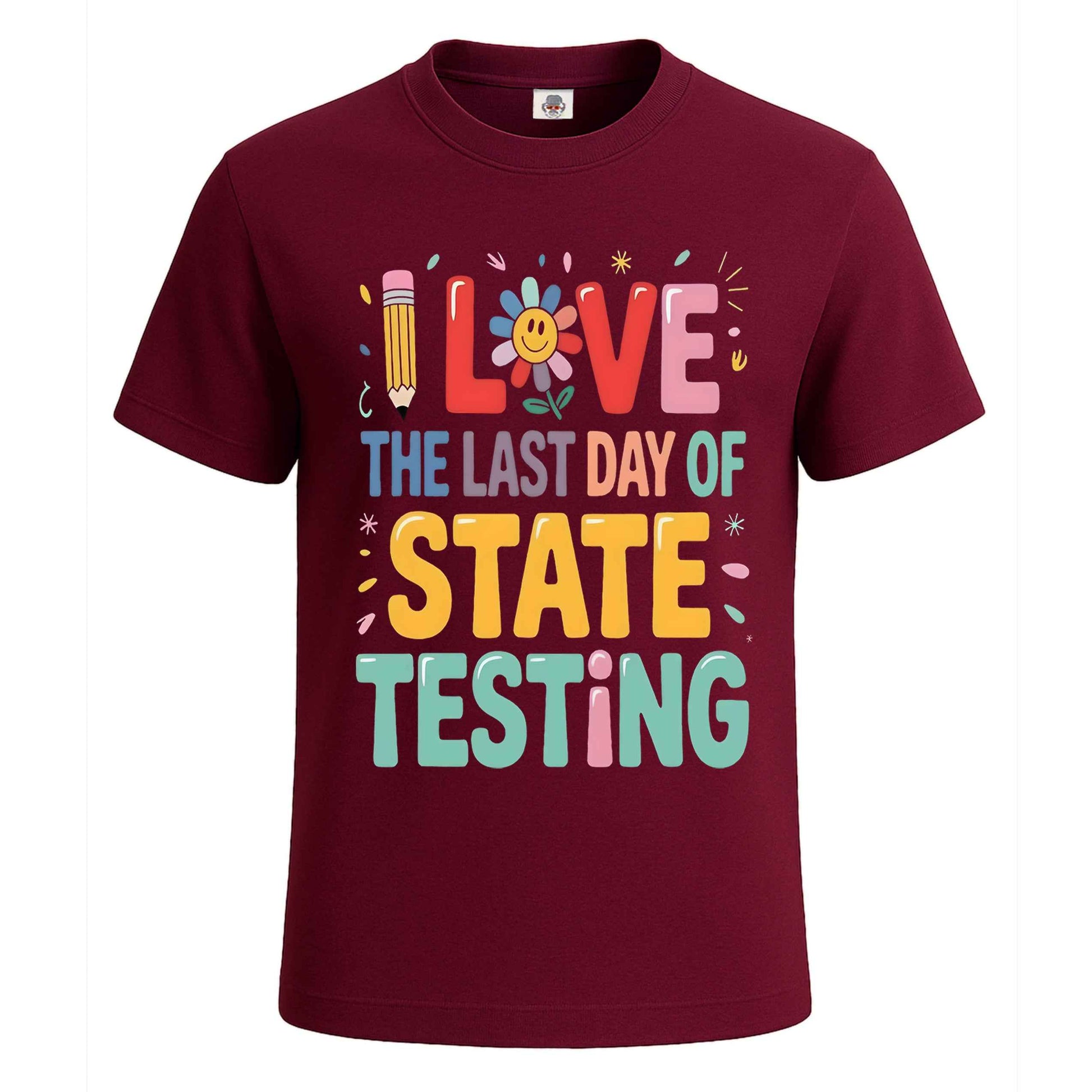 Love The Last Day | T-Shirt For Men's Maroon Love The Last Day | T-Shirt For Men's