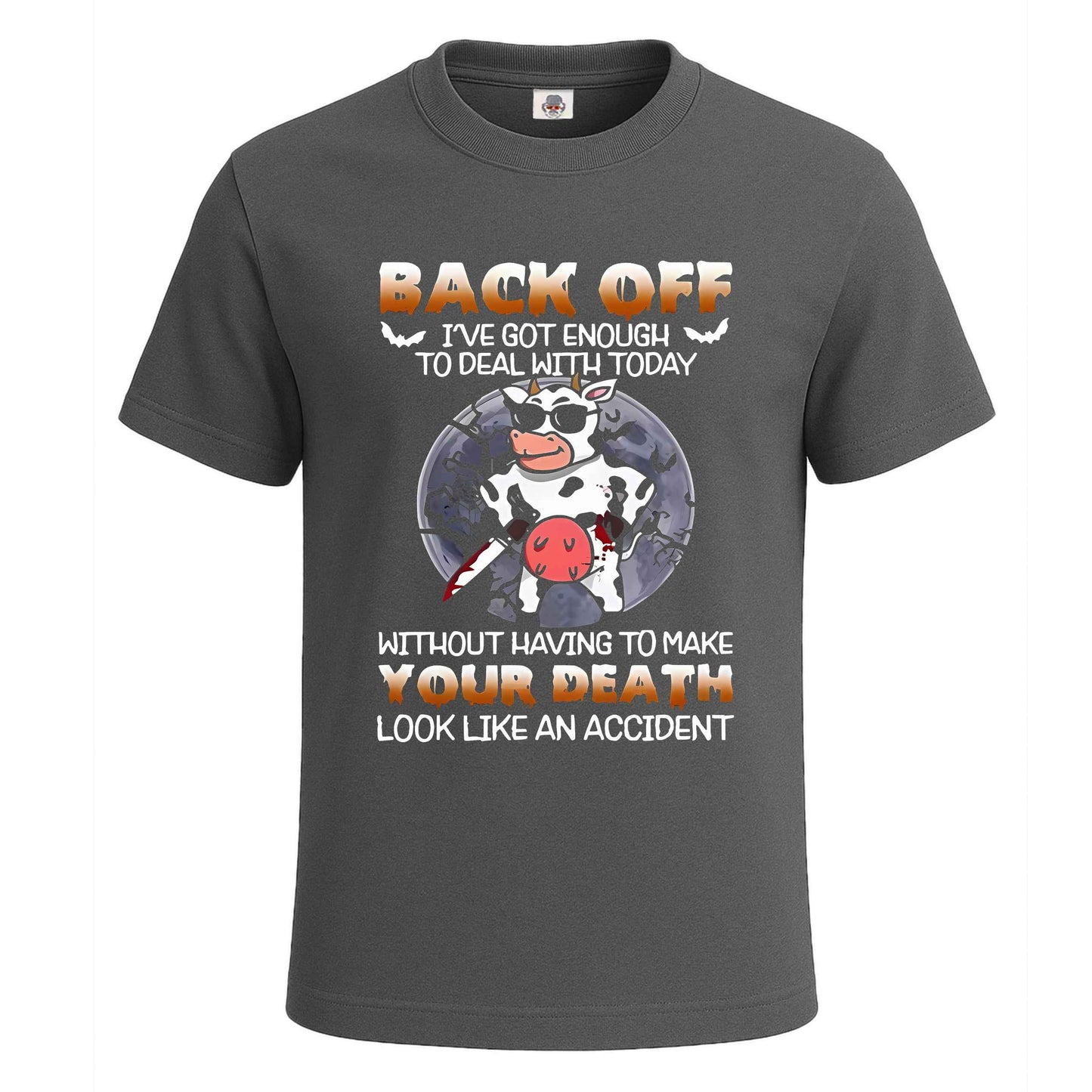 Back Off Funny Angry |T-Shirt For Men's