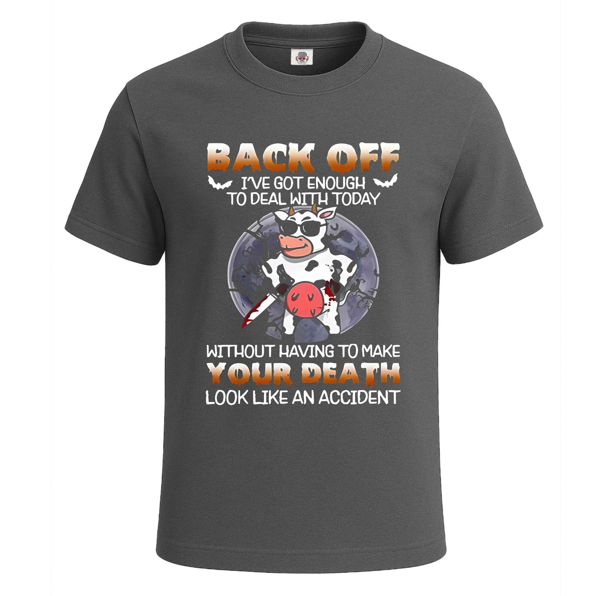Back Off Funny Angry |T-Shirt For Men's