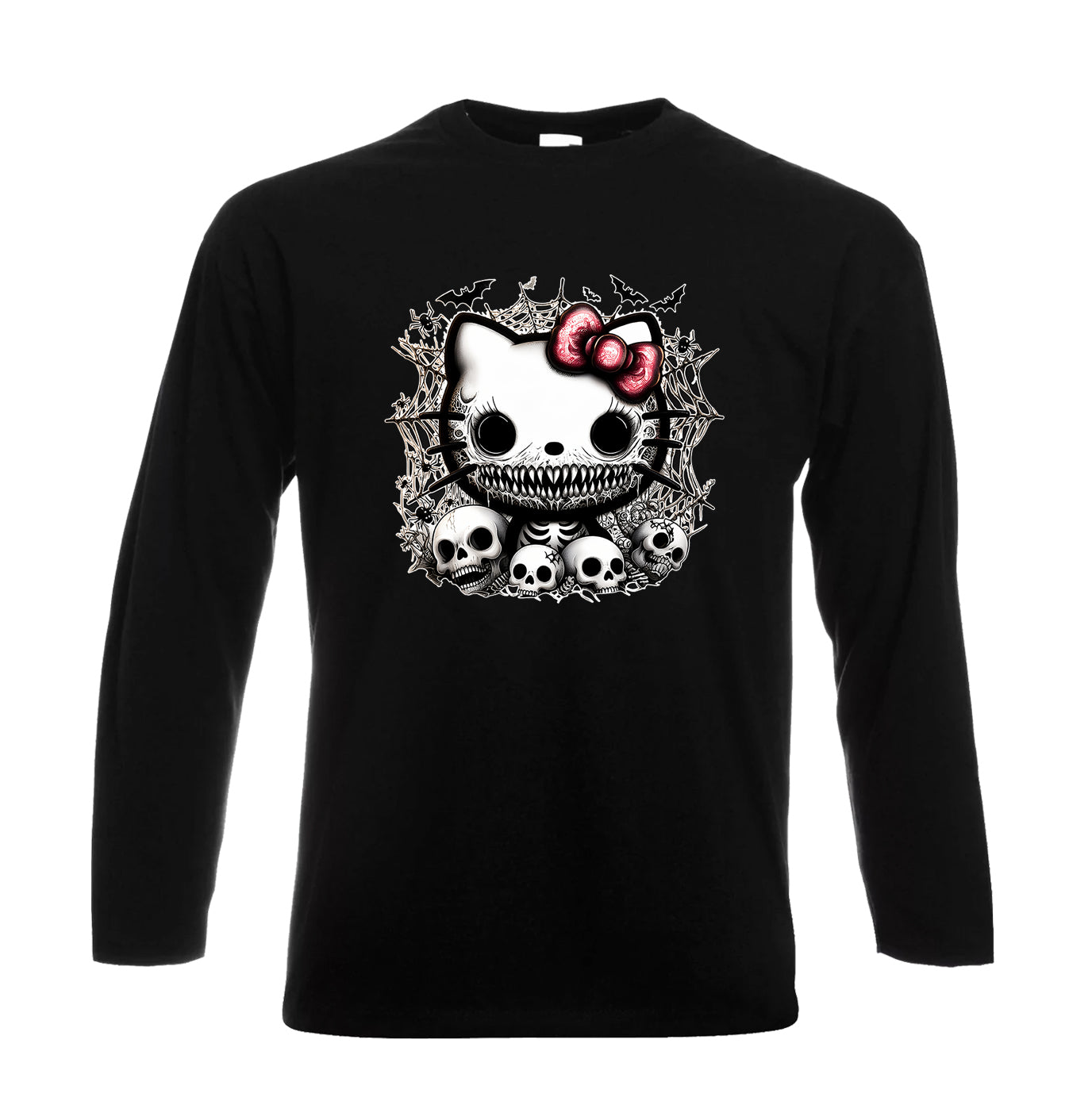 Gothic Doll Skull Themed | Men's Long Sleeve Gothic Doll Skull Themed | Men's Long Sleeve