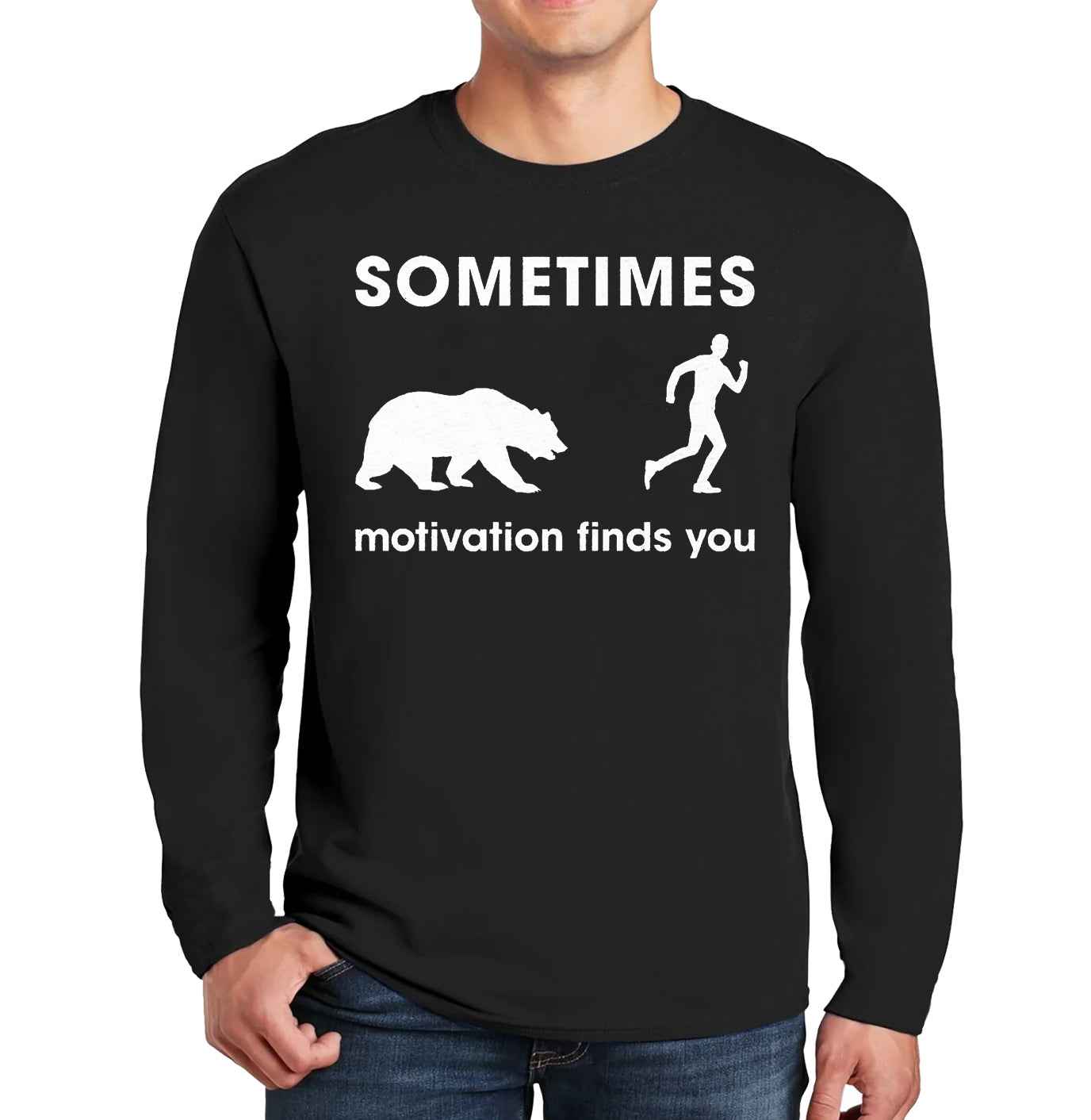 Sometime Motivation | Men's Long Sleeve