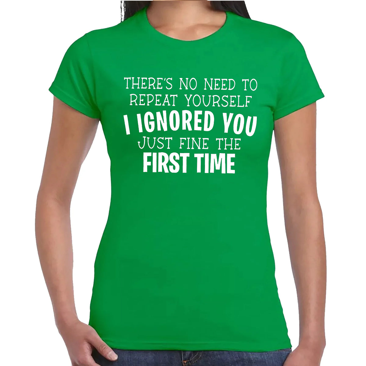 THERE'S NO NEED | LADIES T-SHIRT