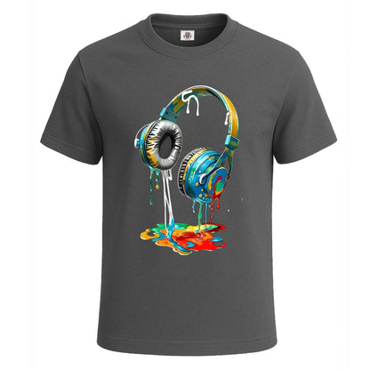 Melting Headphones | T-Shirt For Men's