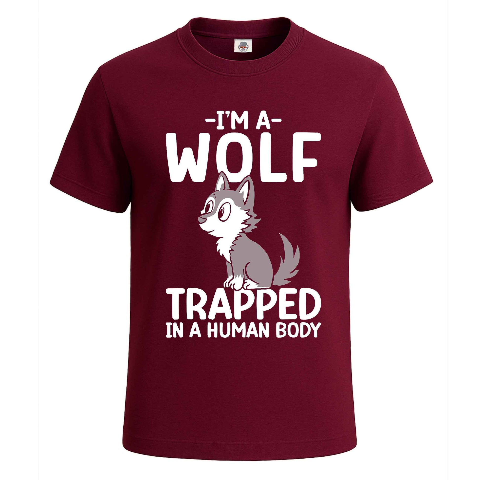 I Am A Wolf Trapped | T-Shirt For Men's