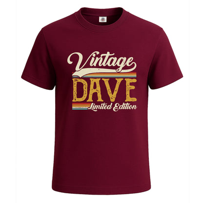 Vintage Dave Limited | T-Shirt For Men's