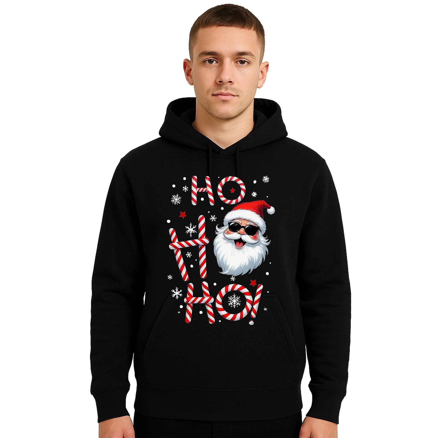 HO H HO SANTA | Hoody For Men's