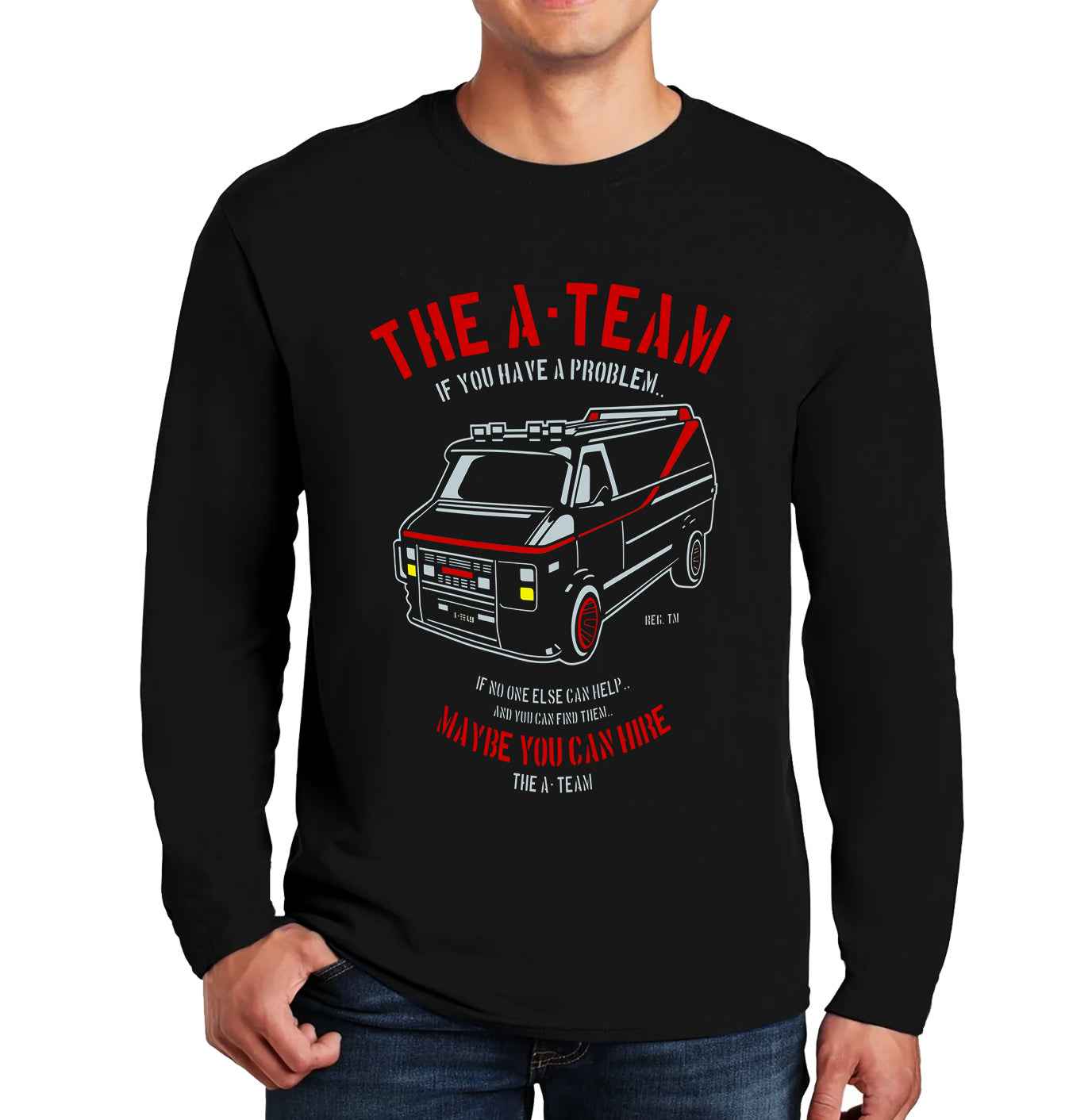 The A-team Retro | Men's Long Sleeve The A-team Retro | Men's Long Sleeve
