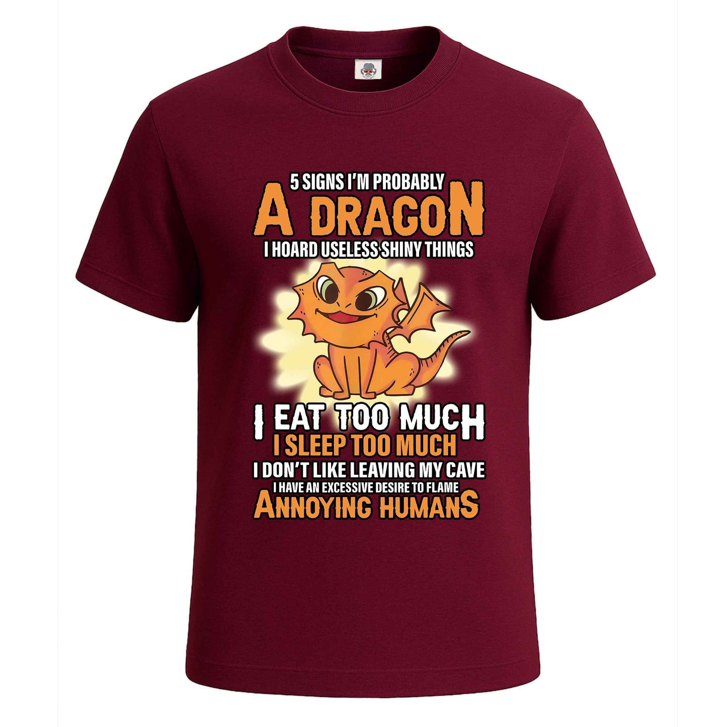 5 Signs I'm Probably | T-Shirt For Men' Maroon 5 Signs I'm Probably | T-Shirt For Men'