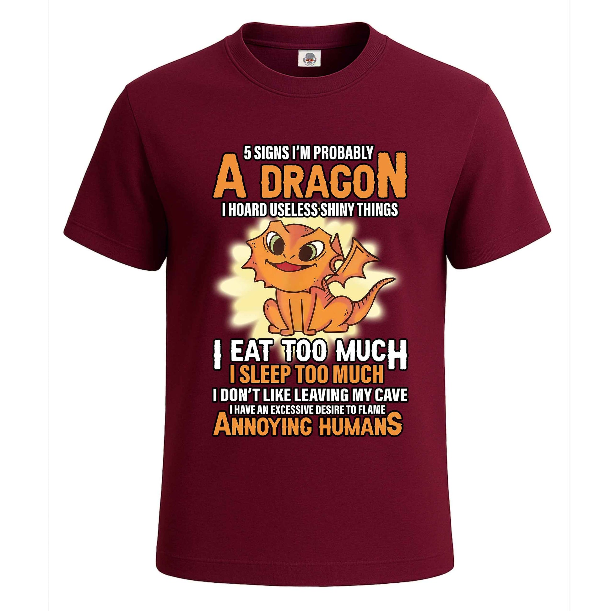 5 Signs I'm Probably | T-Shirt For Men' Maroon 5 Signs I'm Probably | T-Shirt For Men'
