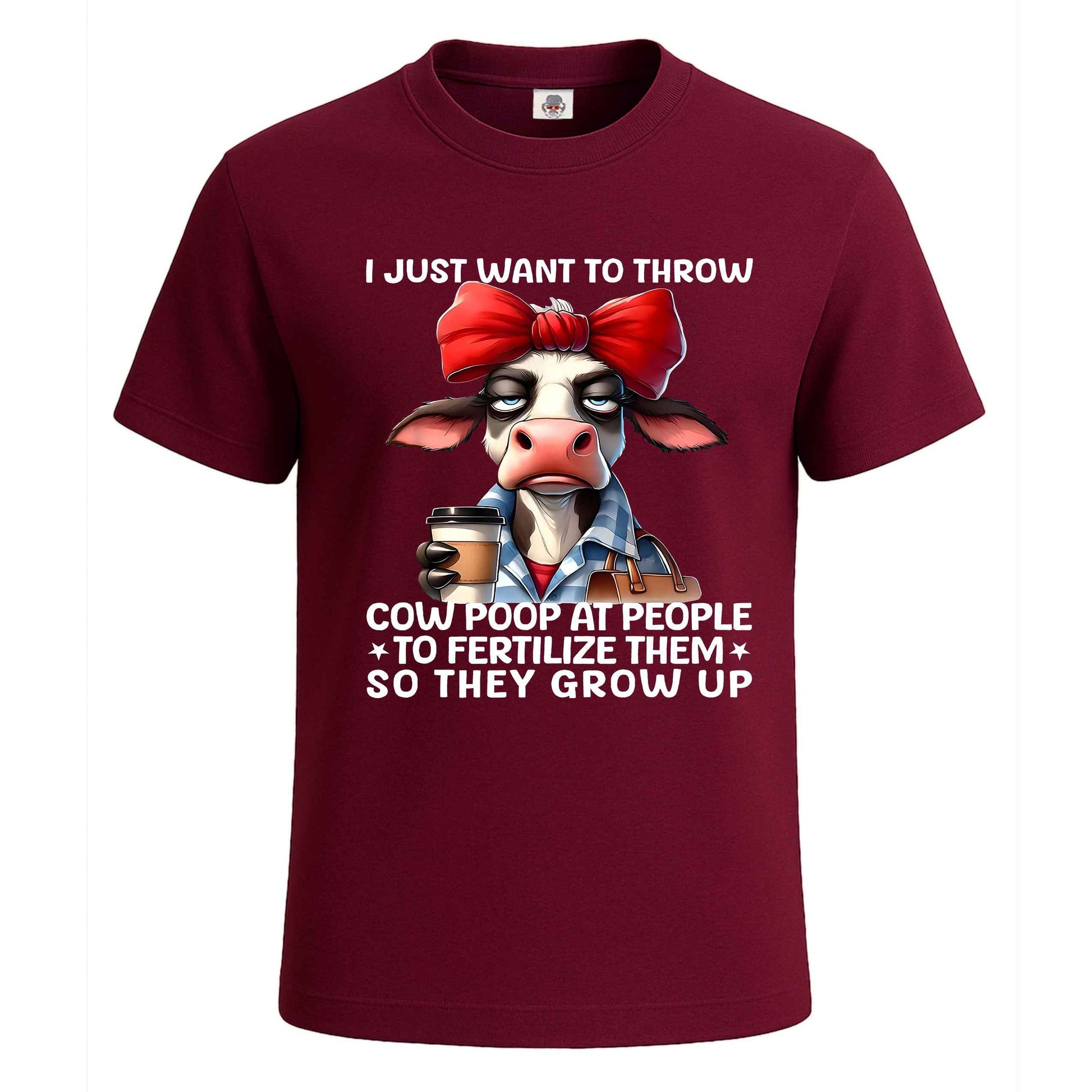 I Just Want to Throw | T-Shirt For Men's Maroon I Just Want to Throw | T-Shirt For Men's