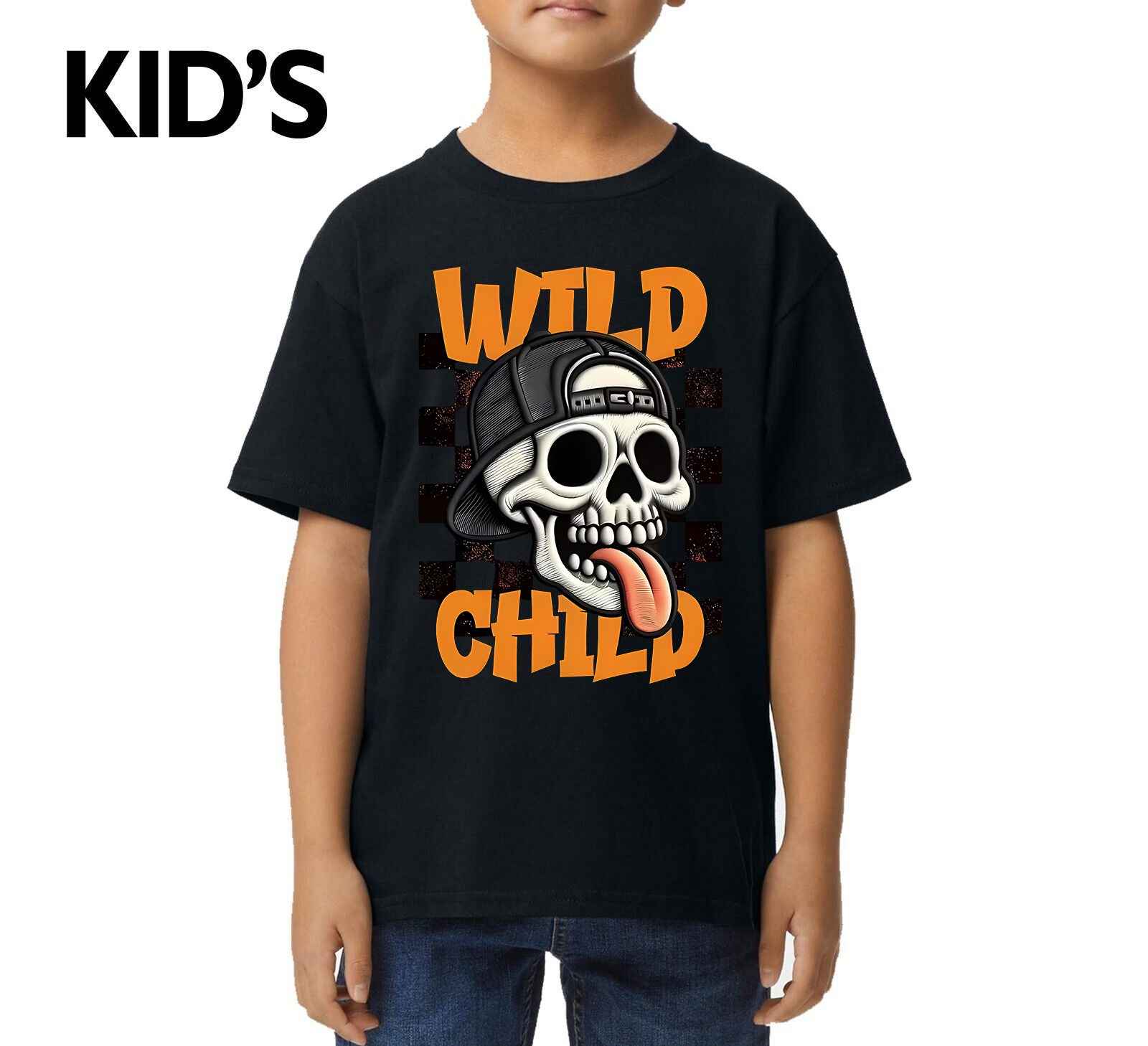 Wild Chilp Boys' Skull | KID'S T-SHIRT