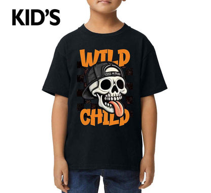 Wild Chilp Boys' Skull | KID'S T-SHIRT