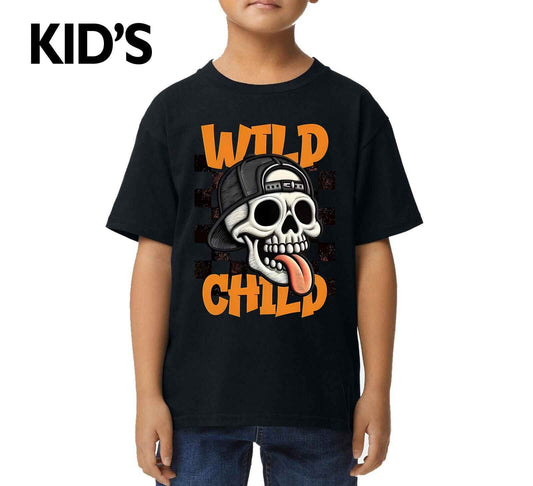 Wild Chilp Boys' Skull | KID'S T-SHIRT