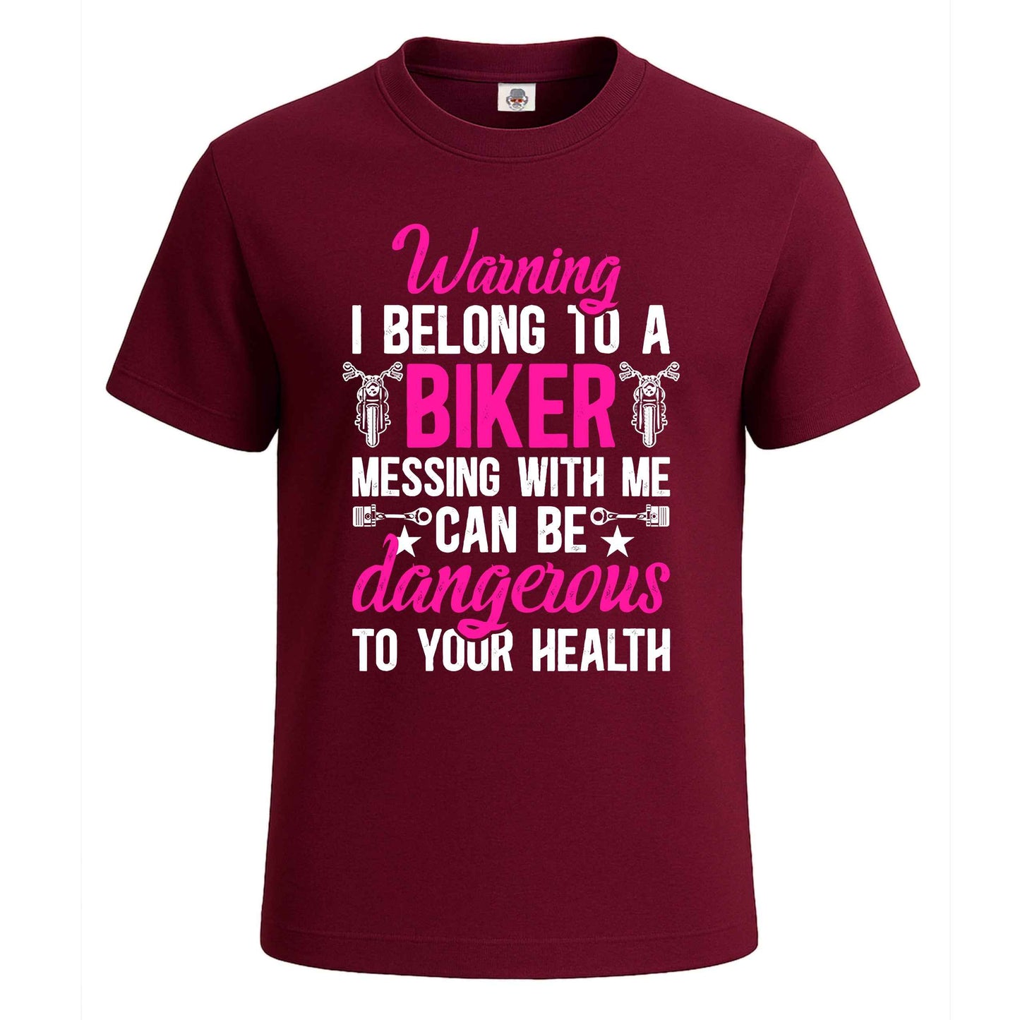 Warning I Belong| T-Shirt For Men's Maroon Warning I Belong| T-Shirt For Men's