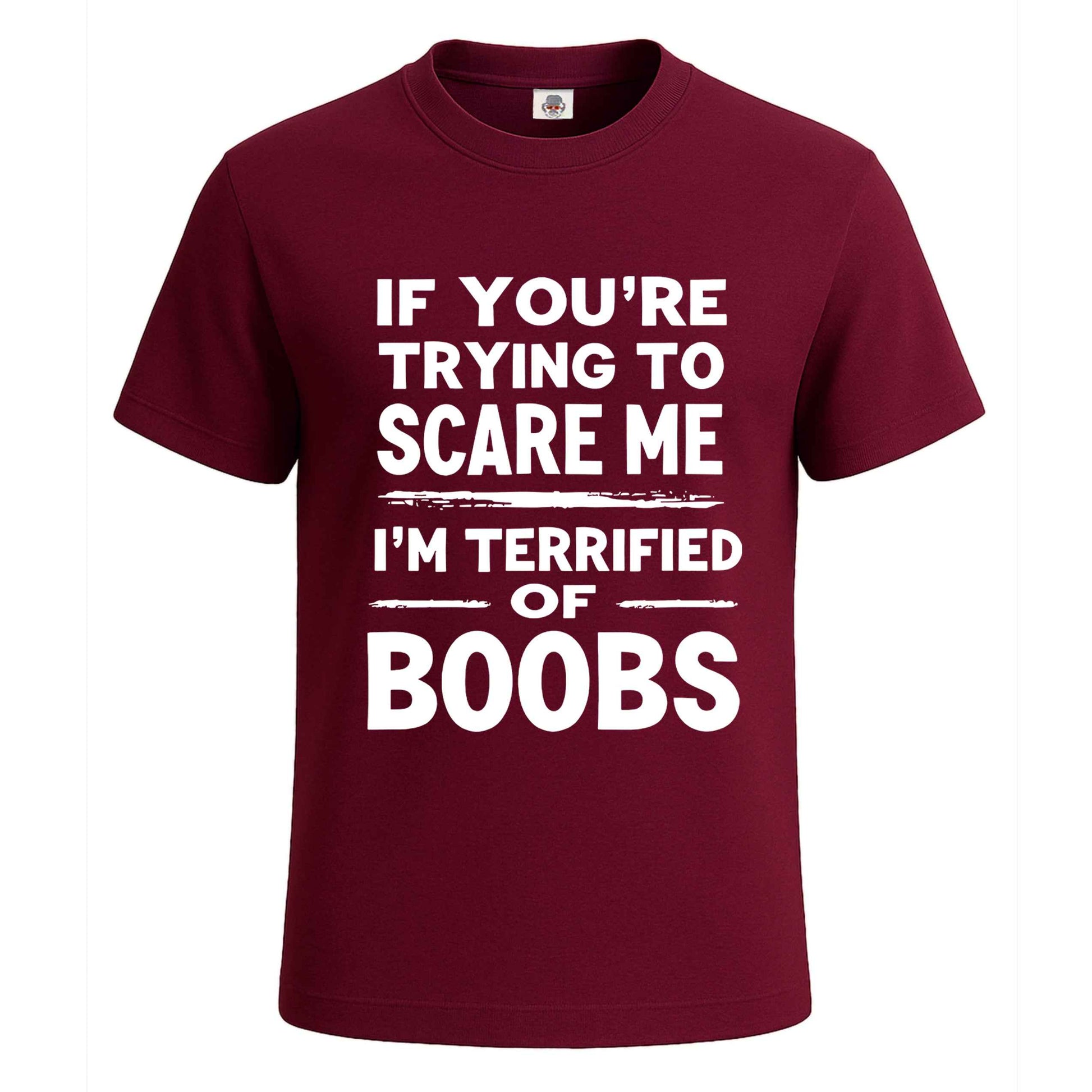 IF YOU'RE TRYING | T-Shirt For Men's Maroon IF YOU'RE TRYING | T-Shirt For Men's
