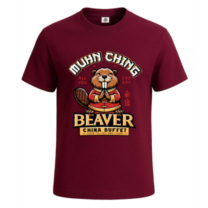 MuhnChing Beaver China | T-Shirt For Men's